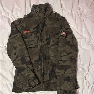 Premium Goods Military Issue Camo Function Jacket     -SuperDry International-